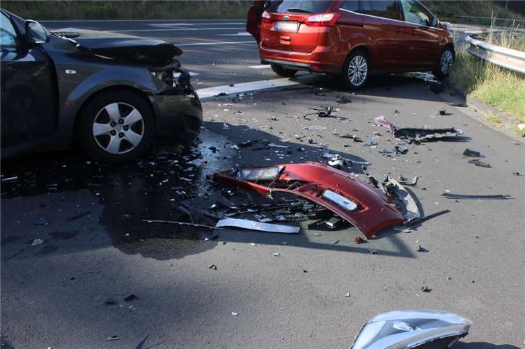 25.08.: 80-Jährige übersieht entgegenkommenden PKW Foto: Polizei