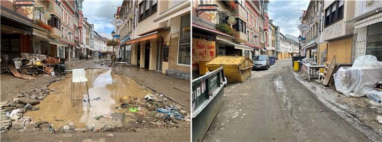 Drei Monate nach der Flut: So sieht Ahrweiler heute aus Foto: ROB