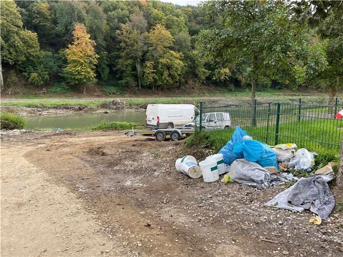 Drei Monate nach der Flut: So sieht Walporzheim heute aus Foto: ROB