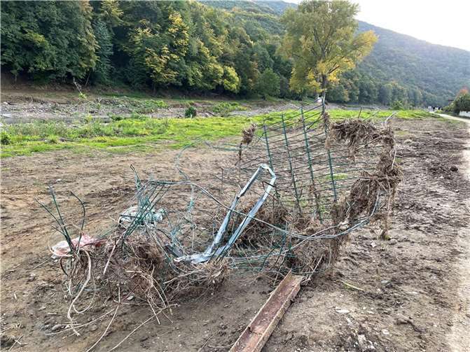 Drei Monate nach der Flut: So sieht Walporzheim heute aus Foto: ROB