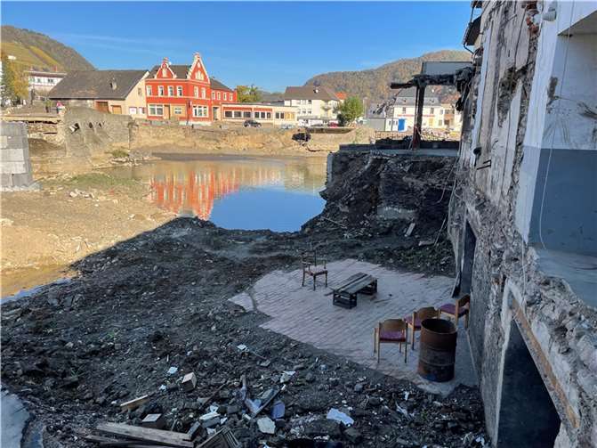 Drei Monate nach der Flut: So sieht Rech heute aus Foto: ROB