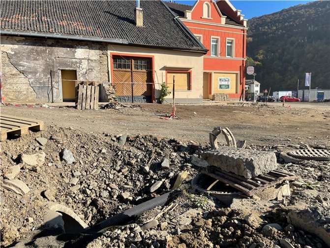 Drei Monate nach der Flut: So sieht Rech heute aus Foto: ROB