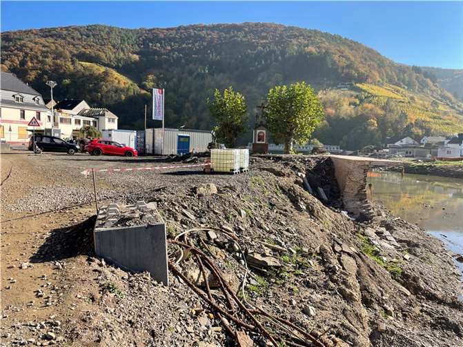 Drei Monate nach der Flut: So sieht Rech heute aus Foto: ROB