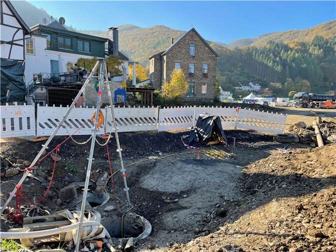 Drei Monate nach der Flut: So sieht Rech heute aus Foto: ROB