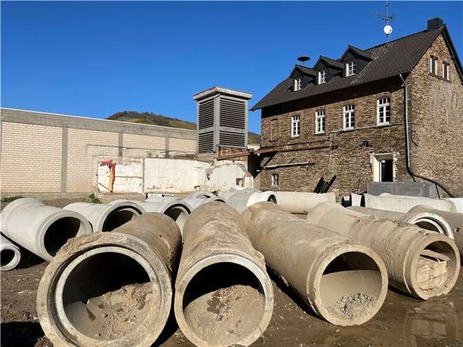 Drei Monate nach der Flut: So sieht Rech heute aus Foto: ROB