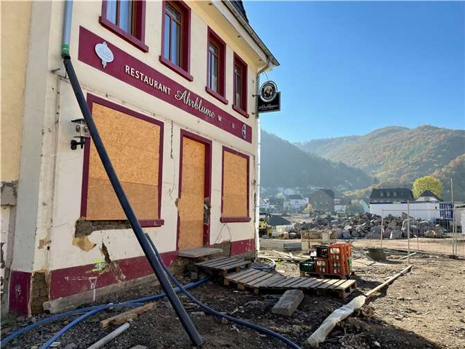 Drei Monate nach der Flut: So sieht Rech heute aus Foto: ROB