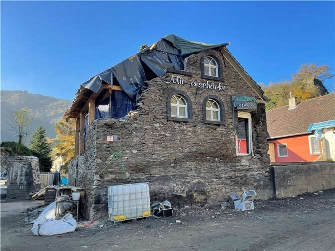 Drei Monate nach der Flut: So sieht Laach heute aus Foto: ROB