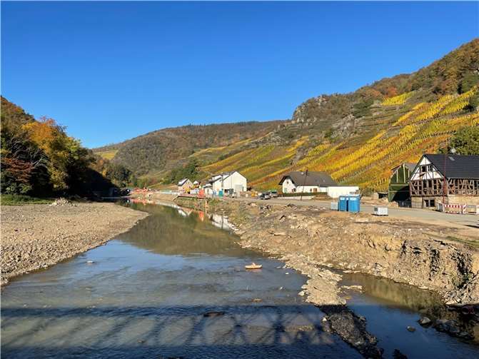 Drei Monate nach der Flut: So sieht Laach heute aus Foto: ROB