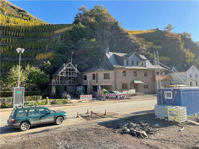 Drei Monate nach der Flut: So sieht Laach heute aus Foto: ROB