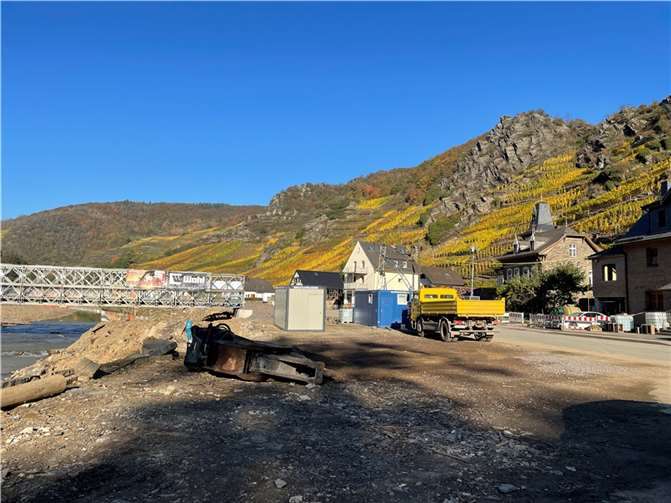 Drei Monate nach der Flut: So sieht Laach heute aus Foto: ROB
