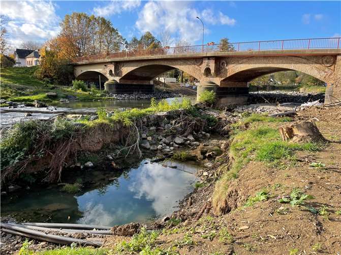 Drei Monate nach der Flut: So sieht Sinzig heute aus Foto: ROB