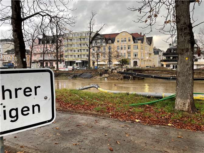 Drei Monate nach der Flut: So sieht Bad Neuenahr heute aus Foto: ROB