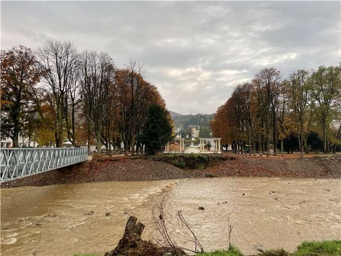 Drei Monate nach der Flut: So sieht Bad Neuenahr heute aus Foto: ROB