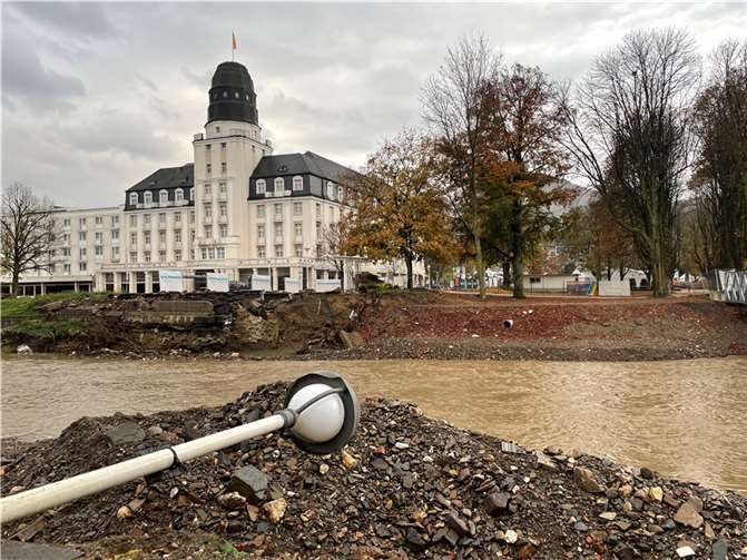Drei Monate nach der Flut: So sieht Bad Neuenahr heute aus Foto: ROB