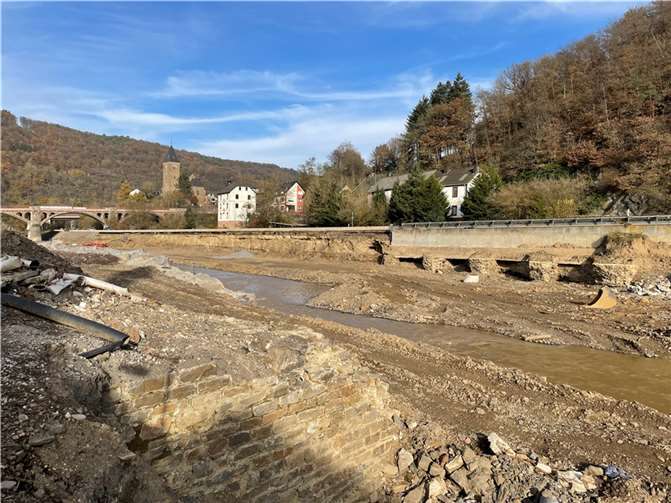 Drei Monate nach der Flut: So sieht Hönningen heute aus Foto: ROB
