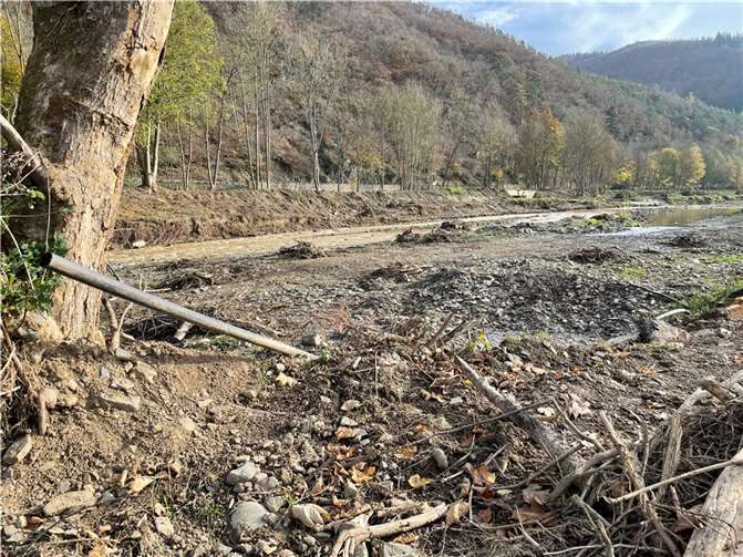 Drei Monate nach der Flut: So sieht Hönningen heute aus Foto: ROB