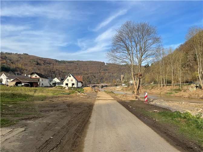 Drei Monate nach der Flut: So sieht Hönningen heute aus Foto: ROB