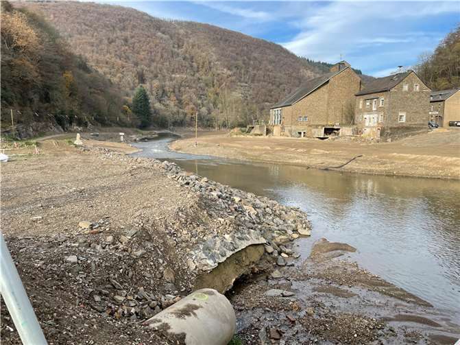 Drei Monate nach der Flut: So sieht Ahrbrück heute aus Foto: ROB