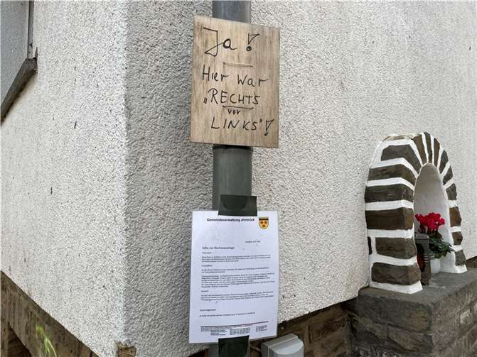 Drei Monate nach der Flut: So sieht Ahrbrück heute aus Foto: ROB