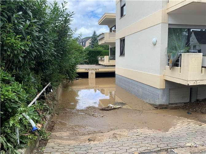 Sechs Monate nach der Flut: Ahrweiler am Vormittag des 15. Juli Foto: ROB