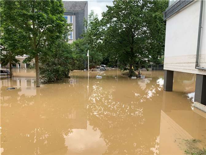 Sechs Monate nach der Flut: Ahrweiler am Vormittag des 15. Juli Foto: ROB