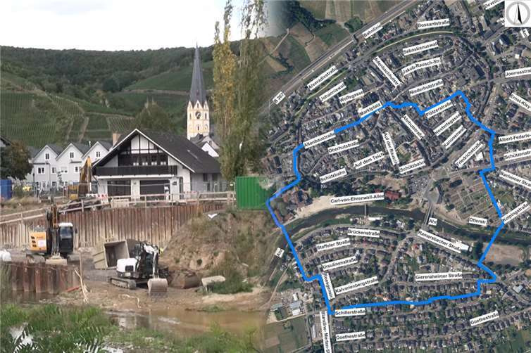 Foto (li.) WinklerTV / (re.) Evakuierungsbereich