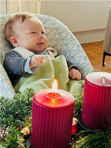 Baby aus Bornheim braucht eine Stammzellspende Foto: privat