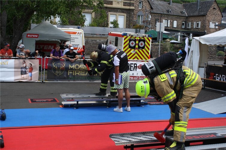 Spannende Feuerwehr-Wettkämpfe in Ediger-Eller mit internationaler Beteiligung