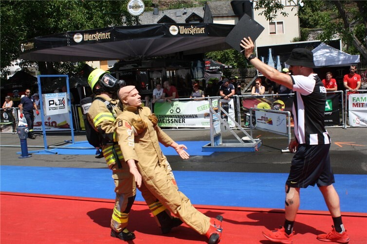 Spannende Feuerwehr-Wettkämpfe in Ediger-Eller mit internationaler Beteiligung