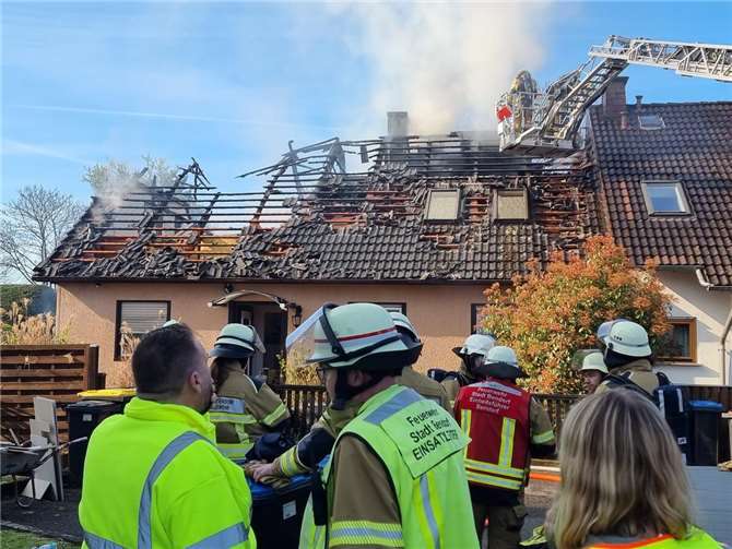 08.04.: Bilder zum Wohnhausbrand in Bendorf Fotos: WinklerTV