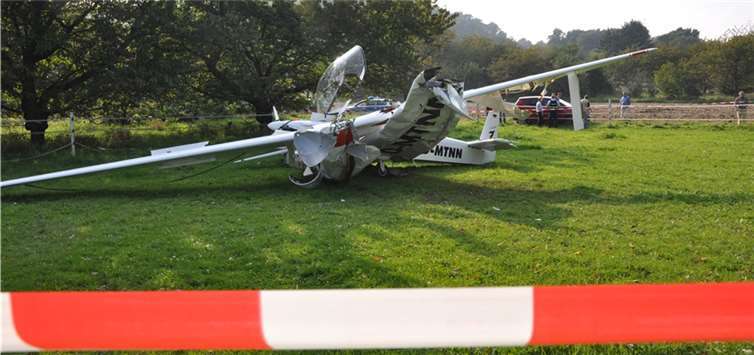 Flugzeugabsturz in Winningen Fotos: Winkler.TV