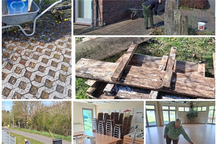 Fotos der Reinigungsaktion