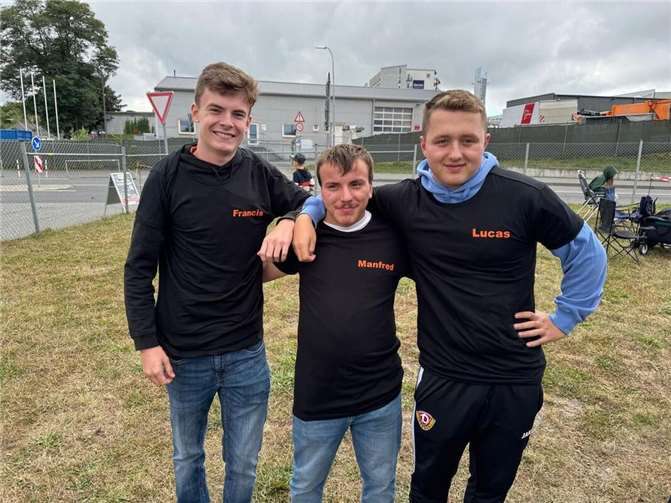 Erfolgreich beim dritten Endlauf der ADAC Mittelrheinmeisterschaft Francis Rittinger, Manfred Dommermuth und Lucas Lehmann. Fotos: ACV OC Lahnstein e.V.
