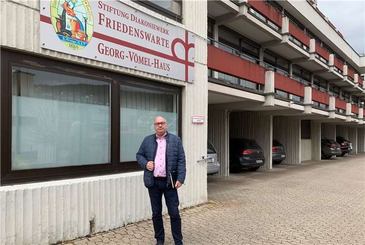 Frank Ackermann bei seinem Besuch im Georg-Vömel-Haus. Foto: SPD Bad Ems
