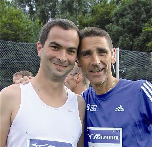 Frank Apfelbaum und Miguel Bravo Privat