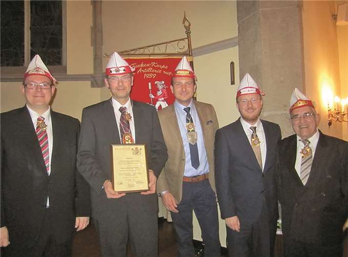 Frank Fossemer,Horst Schreiber, Christian Siebertz, Christian Adams (v.l.).privat