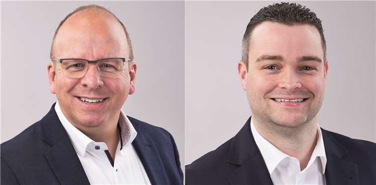 Frank Hastenteufel und Torsten Welling. Foto: privat