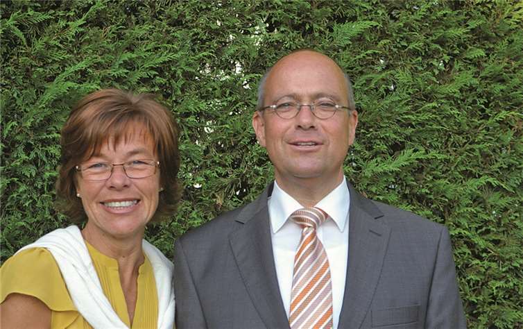Frank Hilsheimer mit seiner Frau Elke kommen nach Meckenheim. privat