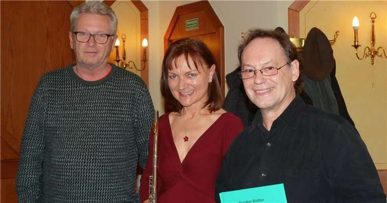 Frank Neupert mit dem Johannes André und seiner Frau Sylvia.Foto: privat