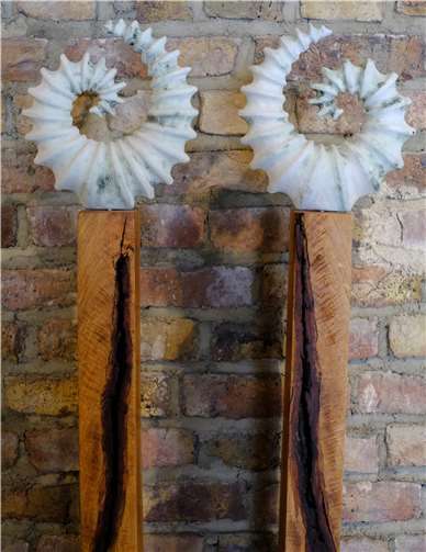 Frank Schillo fertigt neben Geschirr auch Skulpturen wie diese.