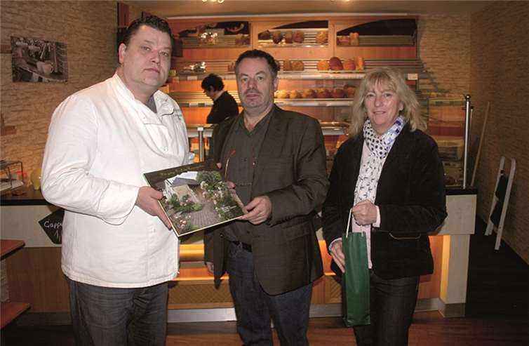 Frank Schmickler eröffnete seine Bäckerei in Löhndorf. RÜ