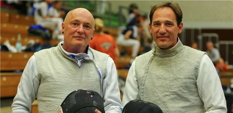 Frank Schwaiboldt (li.) und Jörg Schwanninger.privat