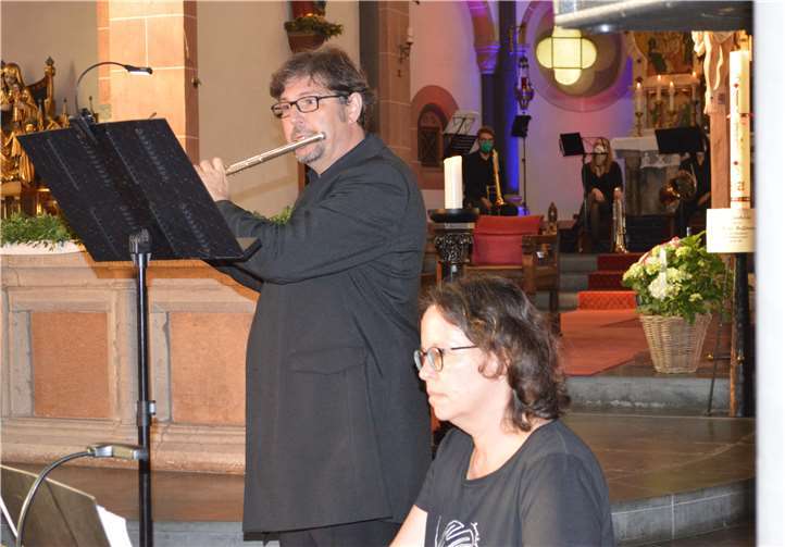 Frank von Häfen und Steffi Metz.