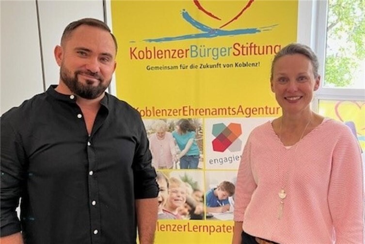 Franlin Toma und Kathleen Benekenstein.