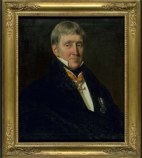 Franz Gerhard Wegeler (1765-1848) - Gemälde von Johann Heinrich Richter.Beethoven-Haus, Bonn