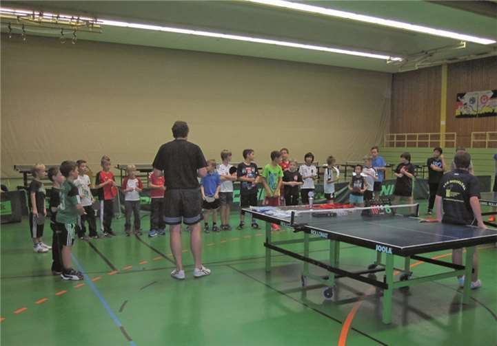 Franz Gold nahm am Ende des Wettbewerbs die Siegerehrung vor. privat