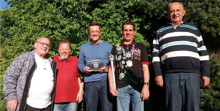 Franz Mertensacker, Mike Engels, Rainer Klein, Manfred Birrenbach (v.l.n.r.).privat