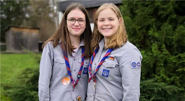 Franziska Geil und Lara Gäb sind die Stammesführerinnen.privat