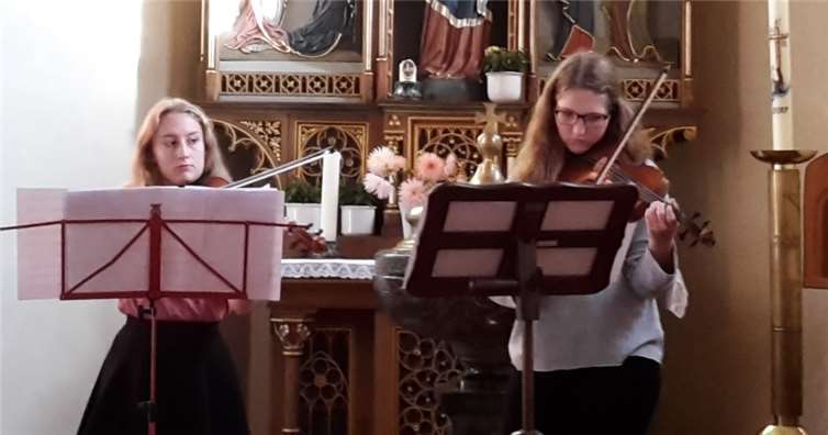 Franziska Sackenheim und Louisa Häring.Privat