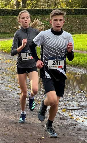 Franziska Schulz und Maximilian Lang. Quelle: DJK Ochtendung